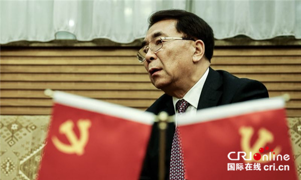 图片默认标题_fororder_全国人大代表、中国科学院院长白春礼。 摄影：李晋